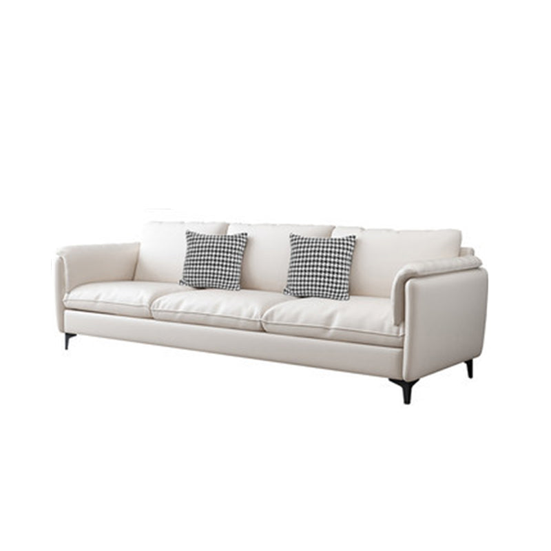 Stationary Living Room Pillow Top Arm Standard Contemporary Seating 83"L x 35.5"W x 33.5"H Sponge Clearhalo 'furn' 'furn_sofas' 'Furniture' 'furniture_sofas' 'kitchen' 'kitchen_sofas' 'Living Room Furniture' 'Sofa' 'sofas' 4758245