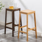 Modern Style Backless Bar-stool Square Counter Bar Stool with Wooden Legs Clearhalo 'Bar Furniture' 'Bar Stools' 'bar_stools' 'furn' 'furn_bar_stools' 'Furniture' 'furniture_bar_stools' 'Kitchen & Dining Furniture' 4758345