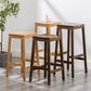 Modern Style Backless Bar-stool Square Counter Bar Stool with Wooden Legs Clearhalo 'Bar Furniture' 'Bar Stools' 'bar_stools' 'furn' 'furn_bar_stools' 'Furniture' 'furniture_bar_stools' 'Kitchen & Dining Furniture' 4758348