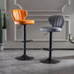 Metal Contemporary Kitchen Dining Room Stool Adjustable Height Armless Barstool Clearhalo 'Bar Furniture' 'Bar Stools' 'bar_stools' 'furn' 'furn_bar_stools' 'Furniture' 'furniture_bar_stools' 'Kitchen & Dining Furniture' 4758607