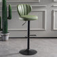 Metal Contemporary Kitchen Dining Room Stool Adjustable Height Armless Barstool Green 1 Piece Clearhalo 'Bar Furniture' 'Bar Stools' 'bar_stools' 'furn' 'furn_bar_stools' 'Furniture' 'furniture_bar_stools' 'Kitchen & Dining Furniture' 4758616