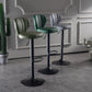 Metal Contemporary Kitchen Dining Room Stool Adjustable Height Armless Barstool Clearhalo 'Bar Furniture' 'Bar Stools' 'bar_stools' 'furn' 'furn_bar_stools' 'Furniture' 'furniture_bar_stools' 'Kitchen & Dining Furniture' 4758624