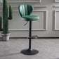 Metal Contemporary Kitchen Dining Room Stool Adjustable Height Armless Barstool Army Green 1 Piece Clearhalo 'Bar Furniture' 'Bar Stools' 'bar_stools' 'furn' 'furn_bar_stools' 'Furniture' 'furniture_bar_stools' 'Kitchen & Dining Furniture' 4758633