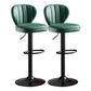 Metal Contemporary Kitchen Dining Room Stool Adjustable Height Armless Barstool Army Green 2 Piece Set Clearhalo 'Bar Furniture' 'Bar Stools' 'bar_stools' 'furn' 'furn_bar_stools' 'Furniture' 'furniture_bar_stools' 'Kitchen & Dining Furniture' 4758634