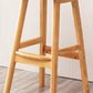 Contemporary Round Bar and Counter Stool Low Back Stool with 4 Legs Clearhalo 'Bar Furniture' 'Bar Stools' 'bar_stools' 'Furniture' 'furniture_bar_stools' 'Kitchen & Dining Furniture' 4758650