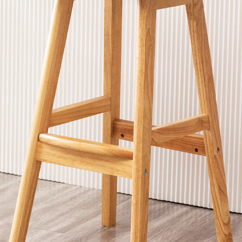 Contemporary Round Bar and Counter Stool Low Back Stool with 4 Legs Clearhalo 'Bar Furniture' 'Bar Stools' 'bar_stools' 'Furniture' 'furniture_bar_stools' 'Kitchen & Dining Furniture' 4758650