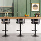 Contemporary Liftable Bar Stool Round Counter Bar Stool with Metal Legs Clearhalo 'Bar Furniture' 'Bar Stools' 'bar_stools' 'Furniture' 'furniture_bar_stools' 'Kitchen & Dining Furniture' 4758731