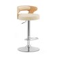 Contemporary Liftable Bar Stool Round Counter Bar Stool with Metal Legs Clearhalo 'Bar Furniture' 'Bar Stools' 'bar_stools' 'Furniture' 'furniture_bar_stools' 'Kitchen & Dining Furniture' 4758736