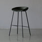 Metal Industrial Dining Room Armless Stool Low Back Bar Stool Green 1 Piece Clearhalo 'Bar Furniture' 'Bar Stools' 'bar_stools' 'Furniture' 'furniture_bar_stools' 'Kitchen & Dining Furniture' 4758786