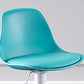 Contemporary Style Liftable Bar Stool Bucket Counter Bar Stool with Metal Legs Clearhalo 'Bar Furniture' 'Bar Stools' 'bar_stools' 'furn' 'furn_bar_stools' 'Furniture' 'furniture_bar_stools' 'Kitchen & Dining Furniture' 4759078