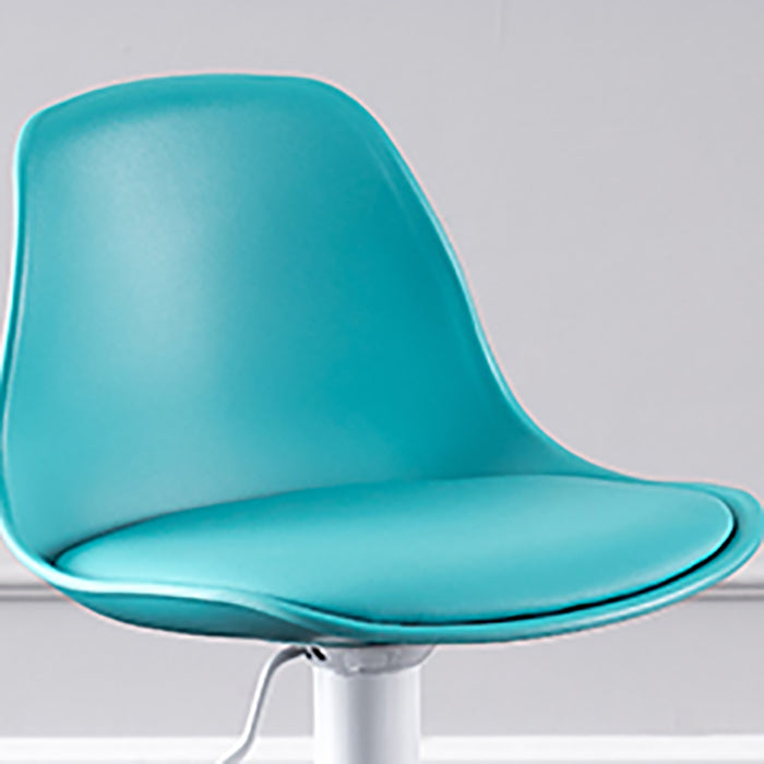 Contemporary Style Liftable Bar Stool Bucket Counter Bar Stool with Metal Legs Clearhalo 'Bar Furniture' 'Bar Stools' 'bar_stools' 'furn' 'furn_bar_stools' 'Furniture' 'furniture_bar_stools' 'Kitchen & Dining Furniture' 4759078