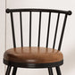 Leather Matte Finish Bristol Stool Low Back Footrest Barstool Clearhalo 'Bar Furniture' 'Bar Stools' 'bar_stools' 'furn' 'furn_bar_stools' 'Furniture' 'furniture_bar_stools' 'Kitchen & Dining Furniture' 4759144