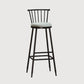 Leather Matte Finish Bristol Stool Low Back Footrest Barstool Clearhalo 'Bar Furniture' 'Bar Stools' 'bar_stools' 'furn' 'furn_bar_stools' 'Furniture' 'furniture_bar_stools' 'Kitchen & Dining Furniture' 4759153