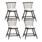 Leather Matte Finish Bristol Stool Low Back Footrest Barstool White 4 Piece Set Short Stool(18"H) Clearhalo 'Bar Furniture' 'Bar Stools' 'bar_stools' 'furn' 'furn_bar_stools' 'Furniture' 'furniture_bar_stools' 'Kitchen & Dining Furniture' 4759196