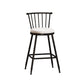 Leather Matte Finish Bristol Stool Low Back Footrest Barstool White 1 Piece Counter Stool(26"H) Clearhalo 'Bar Furniture' 'Bar Stools' 'bar_stools' 'furn' 'furn_bar_stools' 'Furniture' 'furniture_bar_stools' 'Kitchen & Dining Furniture' 4759200