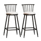 Leather Matte Finish Bristol Stool Low Back Footrest Barstool White 2 Piece Set Bar Stool(30"H) Clearhalo 'Bar Furniture' 'Bar Stools' 'bar_stools' 'furn' 'furn_bar_stools' 'Furniture' 'furniture_bar_stools' 'Kitchen & Dining Furniture' 4759204