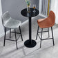 Industrial Style Low Back Bar-stool PU Leather Bar Stool with Metal Legs Clearhalo 'Bar Furniture' 'Bar Stools' 'bar_stools' 'furn' 'furn_bar_stools' 'Furniture' 'furniture_bar_stools' 'Kitchen & Dining Furniture' 4759239
