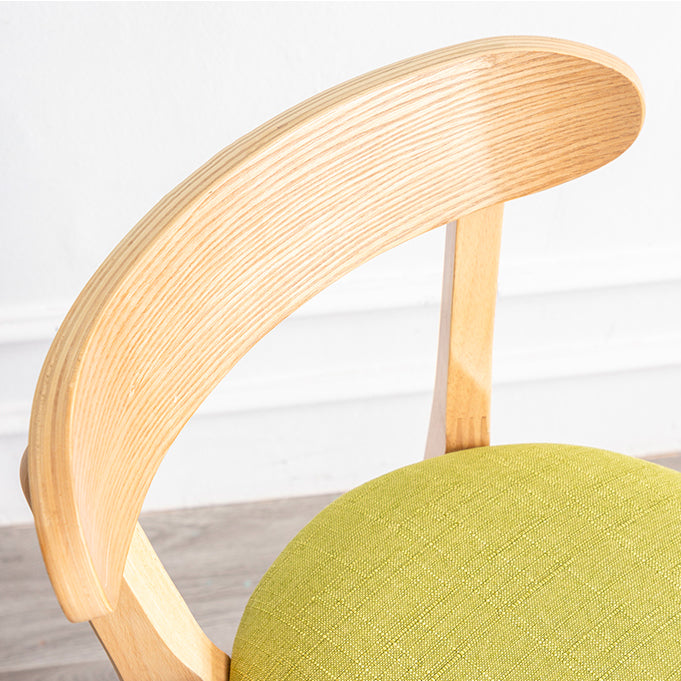 Contemporary Wood Dining Kitchen Room Armless Stool Low Back Bar Stool Clearhalo 'Bar Furniture' 'Bar Stools' 'bar_stools' 'furn' 'furn_bar_stools' 'Furniture' 'furniture_bar_stools' 'Kitchen & Dining Furniture' 4759324