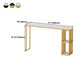 Rectangle Stone Bar Dining Table Industrial Bar Dining Table with Sled Base Clearhalo 'Bar Furniture' 'Bar Tables' 'bar_tables' 'furn' 'furn_bar_tables' 'Furniture' 'furniture_bar_tables' 'Kitchen & Dining Furniture' 4759847