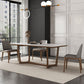 Modern 1/2/3/4/7 Pieces Dining Set Sintered Stone Dining Table Set for Home 4 Pieces: Table, 3 Chairs Clearhalo 'Dining Room Sets' 'Dining Tables & Seating' 'dining_room_set' 'furn' 'furn_dining_room_set' 'Furniture' 'furniture_dining_room_set' 'Kitchen & Dining Furniture' 4760028