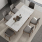 Modern 1/2/3/4/7 Pieces Dining Set Sintered Stone Dining Table Set for Home Clearhalo 'Dining Room Sets' 'Dining Tables & Seating' 'dining_room_set' 'furn' 'furn_dining_room_set' 'Furniture' 'furniture_dining_room_set' 'Kitchen & Dining Furniture' 4760030