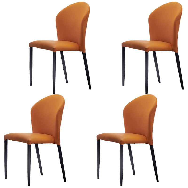 Glam 1/3/4/5/7 Pieces Dining Set Sintered Stone Dining Table Set for Dining Areas 4 Yellow Chairs Clearhalo 'Dining Room Sets' 'Dining Tables & Seating' 'dining_room_set' 'furn' 'furn_dining_room_set' 'Furniture' 'furniture_dining_room_set' 'Kitchen & Dining Furniture' 4760052