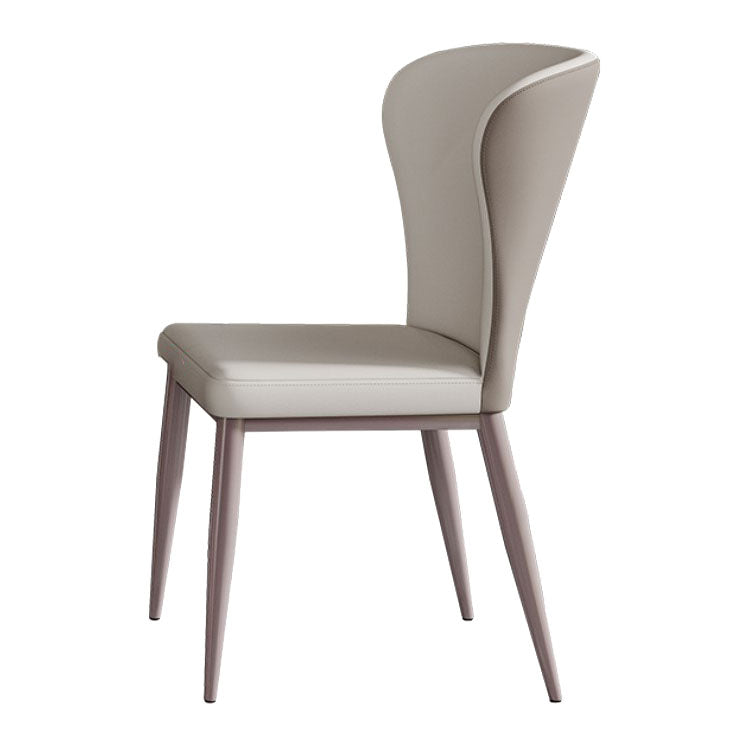 Nordic 1/6/7/8 Pieces Dining Set Sintered Stone Dining Table Set for Home 1 Beige Chair Clearhalo 'Dining Room Sets' 'Dining Tables & Seating' 'dining_room_set' 'furn' 'furn_dining_room_set' 'Furniture' 'furniture_dining_room_set' 'Kitchen & Dining Furniture' 4760071