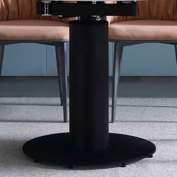 Modern 1/4/5 Pieces Dining Set Metal Dining Room Set for Small Space Clearhalo 'Dining Room Sets' 'Dining Tables & Seating' 'dining_room_set' 'furn' 'furn_dining_room_set' 'Furniture' 'furniture_dining_room_set' 'Kitchen & Dining Furniture' 4760233