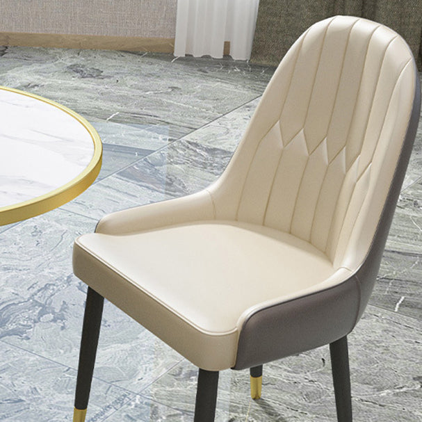 Glam Style 1/3/4/5 Pieces Dining Set Sintered Stone Dining Table Set Clearhalo 'Dining Room Sets' 'Dining Tables & Seating' 'dining_room_set' 'Furniture' 'furniture_dining_room_set' 'Kitchen & Dining Furniture' 4760263