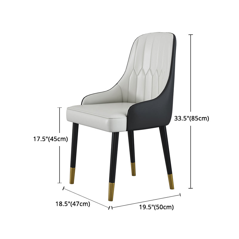 Glam 1/2/4/5 Pieces Iron Dinette Set with Sintered Stone Top Round Dining Table Set Clearhalo 'Dining Room Sets' 'Dining Tables & Seating' 'dining_room_set' 'furn' 'furn_dining_room_set' 'Furniture' 'furniture_dining_room_set' 'Kitchen & Dining Furniture' 4760289