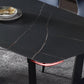 Industrial Rectangle Furniture Trestle Base Dining Site Table for Dining Room Clearhalo 'Dining Tables & Seating' 'Dining Tables' 'dining_table' 'furn' 'furn_dining_table' 'Furniture' 'furniture_dining_table' 'Kitchen & Dining Furniture' 'kitchen' 'kitchen_dining_table' 4760460