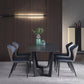 Industrial Rectangle Furniture Trestle Base Dining Site Table for Dining Room Clearhalo 'Dining Tables & Seating' 'Dining Tables' 'dining_table' 'furn' 'furn_dining_table' 'Furniture' 'furniture_dining_table' 'Kitchen & Dining Furniture' 'kitchen' 'kitchen_dining_table' 4760463