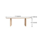Oval Solid Wood Dining Table Modern Double Pedestal Table for Dining Room Clearhalo 'Dining Tables & Seating' 'Dining Tables' 'dining_table' 'furn' 'furn_dining_table' 'Furniture' 'furniture_dining_table' 'Kitchen & Dining Furniture' 'kitchen' 'kitchen_dining_table' 4760494