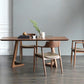 Rectangle Wood Dining Table Pine Solid Wood Table Modern with Double Pedestal Base 63"L x 27.6"W x 29.5"H Without Chairs Clearhalo 'Dining Tables & Seating' 'Dining Tables' 'dining_table' 'furn' 'furn_dining_table' 'Furniture' 'furniture_dining_table' 'Kitchen & Dining Furniture' 'kitchen' 'kitchen_dining_table' 4760516