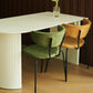 Sintered Stone and Ash Wood White Table Modern Dining Table with Double Pedestal Clearhalo 'Dining Tables & Seating' 'Dining Tables' 'dining_table' 'furn' 'furn_dining_table' 'Furniture' 'furniture_dining_table' 'Kitchen & Dining Furniture' 'kitchen' 'kitchen_dining_table' 4760562