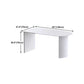 Sintered Stone and Ash Wood White Table Modern Dining Table with Double Pedestal Clearhalo 'Dining Tables & Seating' 'Dining Tables' 'dining_table' 'furn' 'furn_dining_table' 'Furniture' 'furniture_dining_table' 'Kitchen & Dining Furniture' 'kitchen' 'kitchen_dining_table' 4760582