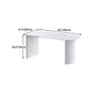 Sintered Stone and Ash Wood White Table Modern Dining Table with Double Pedestal Clearhalo 'Dining Tables & Seating' 'Dining Tables' 'dining_table' 'furn' 'furn_dining_table' 'Furniture' 'furniture_dining_table' 'Kitchen & Dining Furniture' 'kitchen' 'kitchen_dining_table' 4760584