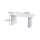 Sintered Stone and Ash Wood White Table Modern Dining Table with Double Pedestal Clearhalo 'Dining Tables & Seating' 'Dining Tables' 'dining_table' 'furn' 'furn_dining_table' 'Furniture' 'furniture_dining_table' 'Kitchen & Dining Furniture' 'kitchen' 'kitchen_dining_table' 4760585