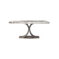 Modern Sintered Stone Dining Table Rectangle Dinner Room Kitchen Table Grey White Without Chairs Clearhalo 'Dining Tables & Seating' 'Dining Tables' 'dining_table' 'furn' 'furn_dining_table' 'Furniture' 'furniture_dining_table' 'Kitchen & Dining Furniture' 'kitchen' 'kitchen_dining_table' 4760640