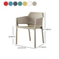 Scandinavian Plastic Kitchen Dining Room Chair Solid Back Arm Chair Clearhalo 'Dining Chairs' 'Dining Tables & Seating' 'dining_chair' 'furn' 'furn_dining_chair' 'Furniture' 'furniture_dining_chair' 'Kitchen & Dining Furniture' 4760734
