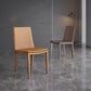 Contemporary Design Leather Dining Chair Armless Solid Back Chair for Home Clearhalo 'Dining Chairs' 'Dining Tables & Seating' 'dining_chair' 'furn' 'furn_dining_chair' 'Furniture' 'furniture_dining_chair' 'Kitchen & Dining Furniture' 4760756