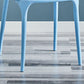 Contemporary Stackable Chairs Dining Kitchen Arm Chair with Plastic Legs Clearhalo 'Dining Chairs' 'Dining Tables & Seating' 'dining_chair' 'Furniture' 'furniture_dining_chair' 'Kitchen & Dining Furniture' 4760791