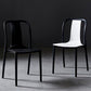 Contemporary Chairs Dining Slat Back Armless Chairs with Plastic Legs Clearhalo 'Dining Chairs' 'Dining Tables & Seating' 'dining_chair' 'Furniture' 'furniture_dining_chair' 'Kitchen & Dining Furniture' 4760851