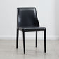 Contemporary Leather Dining Chair Armless Solid Back Chair for Home Black 1 Piece Clearhalo 'Dining Chairs' 'Dining Tables & Seating' 'dining_chair' 'furn' 'furn_dining_chair' 'Furniture' 'furniture_dining_chair' 'Kitchen & Dining Furniture' 4760866