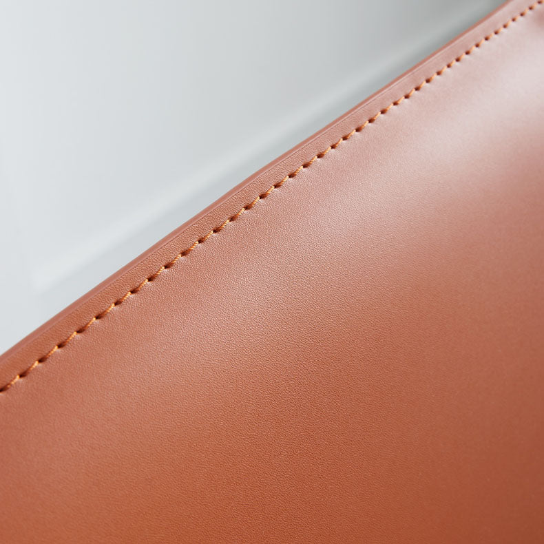 Contemporary Leather Dining Chair Armless Solid Back Chair for Home Clearhalo 'Dining Chairs' 'Dining Tables & Seating' 'dining_chair' 'furn' 'furn_dining_chair' 'Furniture' 'furniture_dining_chair' 'Kitchen & Dining Furniture' 4760872