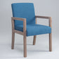 Modern Style Dining Chairs Arm Chairs with Wooden Legs for Kitchen Blue 1 Piece Clearhalo 'Dining Chairs' 'Dining Tables & Seating' 'dining_chair' 'furn' 'furn_dining_chair' 'Furniture' 'furniture_dining_chair' 'Kitchen & Dining Furniture' 4760936