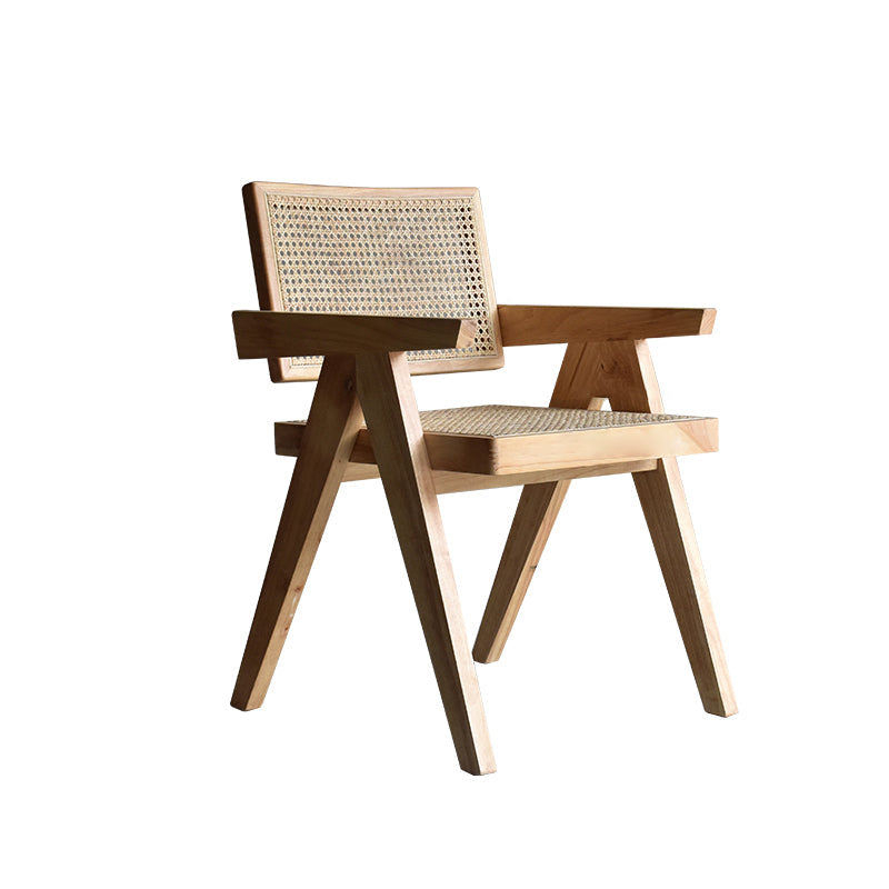 Traditional Style Wood Chair Kitchen Dining Arm Chairs for Home Wood 1 Piece Clearhalo 'Dining Chairs' 'Dining Tables & Seating' 'dining_chair' 'Furniture' 'furniture_dining_chair' 'Kitchen & Dining Furniture' 4760950