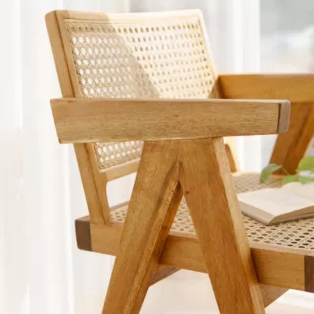 Traditional Style Wood Chair Kitchen Dining Arm Chairs for Home Clearhalo 'Dining Chairs' 'Dining Tables & Seating' 'dining_chair' 'Furniture' 'furniture_dining_chair' 'Kitchen & Dining Furniture' 4760952