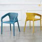 Contemporary Style Stackable Chair Kitchen Arm Chair with Plastic Legs Clearhalo 'Dining Chairs' 'Dining Tables & Seating' 'dining_chair' 'Furniture' 'furniture_dining_chair' 'Kitchen & Dining Furniture' 4761080