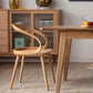 Scandinavian Style Wood Side Dining Chairs Open Back Side Chair Clearhalo 'Dining Chairs' 'Dining Tables & Seating' 'dining_chair' 'Furniture' 'furniture_dining_chair' 'Kitchen & Dining Furniture' 4761190